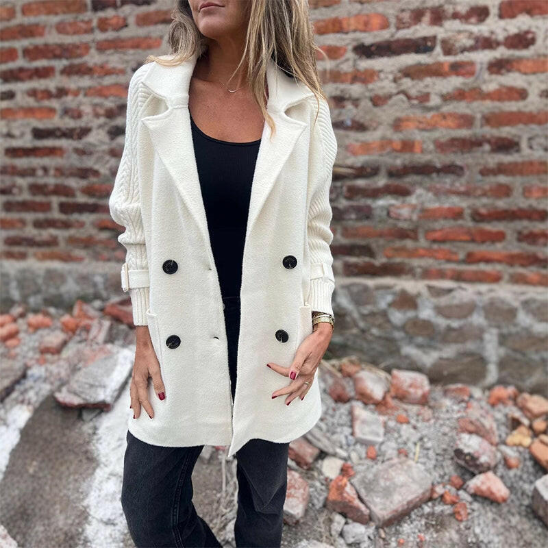 ISOLA - Mid-Length Double-Breasted Coat